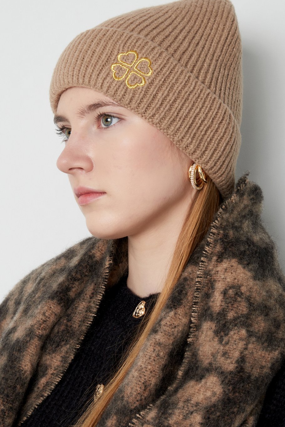 Gorro de la suerte - beige Imagen2